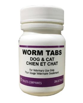 Deworming Tabs - 12 tab