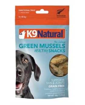K9 Natural Green Mussels FD Treats 50g