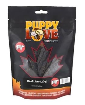 Puppy Love Beef Liver 120g