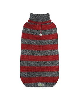 GoFresh Striped Sweater - Scooter Red