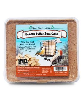 Pine Tree Farms - Peanut Butter Suet Cake - 3lb