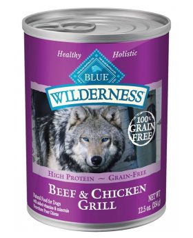 Blue Wilderness Grill Beef & Chicken 12.5oz