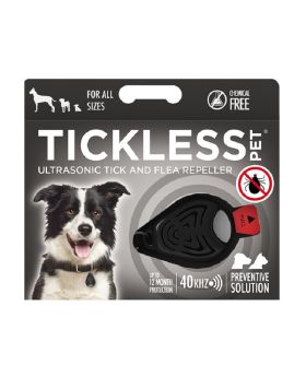 Tickless Tick & Flea Repeller - Black Medallion
