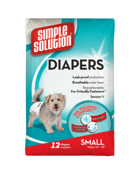 Simple Solutions Disposable Diapers 12pk Small
