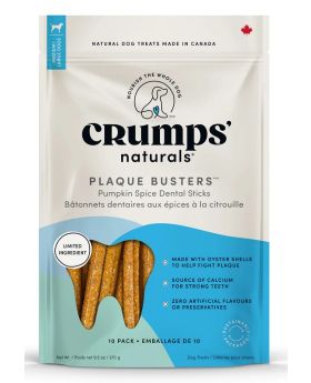 Crumps Plaque Busters Pumpkin Spice 7" 10ct