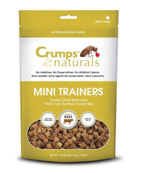 Crumps Mini Trainers FD Beef Liver 50gm
