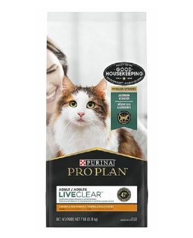 ProPlan Live Clear Chicken & Rice 7lb Cat Food