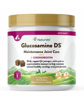 NaturVet Glucosamine DS Level 1 Chews