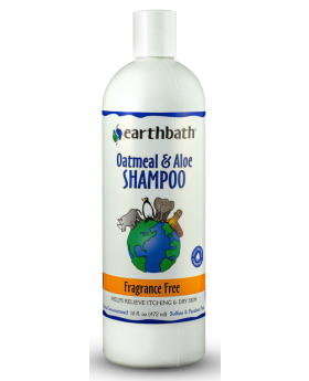Earthbath Oatmeal & Aloe Shampoo Unscented 472ml