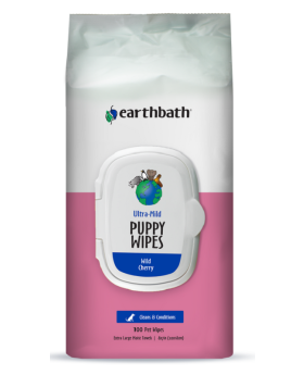 EarthBath Grooming Wipes - Ultra Mild Puppy 100ct