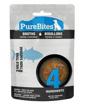 PureBites Broths Tuna & Veg 57gm Pouch