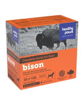 Healthy Paws Complete - Bison 8lb Dog Food