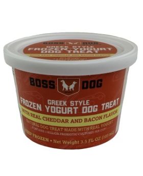 Boss Dog Frozen Yogurt - Cheddar & Bacon