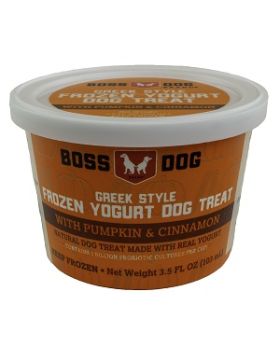 Boss Dog Frozen Yogurt - Pumpkin & Cinnamon