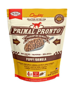 Primal Raw Pronto for Puppy 4lb