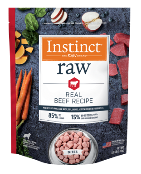 Instinct Raw Bites - Beef 6lb