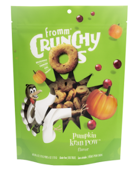 Fromm Crunchy O's GF Pumpkin Kran Pow 6oz