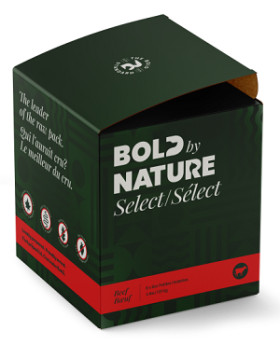 Bold Select Patties - Beef 4lb Dog Food