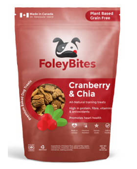 Foley Bites Cranberry Chia 400gm