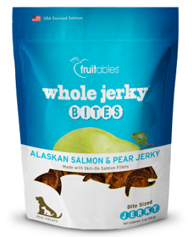 Fruitables Whole Jerky Bites Salmon & Pear