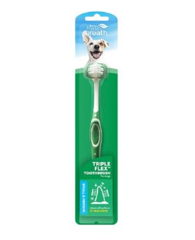 TropiClean Triple Flex Toothbrush - Small Dogs