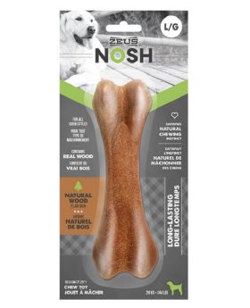Zeus Nosh Nylon & Wood Chew Bone - Large