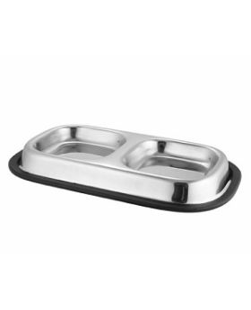 aGlow Single Piece Twin Double SS Pet Diner