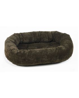 Bowsers Donut Bed - XS Chocolate Bones