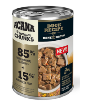 Acana Duck Recipe in Bone Broth 12.8oz
