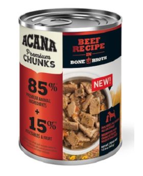 Acana Beef Recipe in Bone Broth 12.8oz