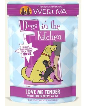 Dogs in the Kitchen Luv Me Tender 2.8oz Pouch