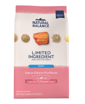 Natural Balance LID Salmon w/Br Rice Puppy Food