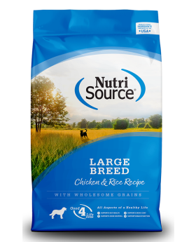 NutriSource Large Breed Chicken & Rice Dog Food