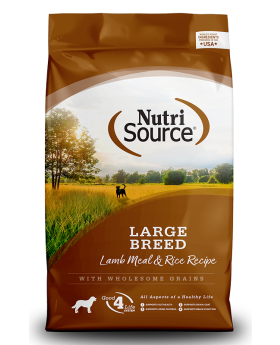 NutriSource Large Breed Lamb Meal & Rice Dog Food