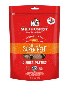 Stella & Chewy's Freeze Dried Super Beef Patties